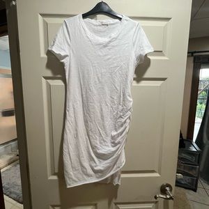 White t shirt dress